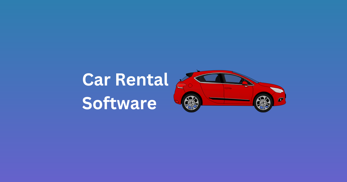 Best Car Rental Software
