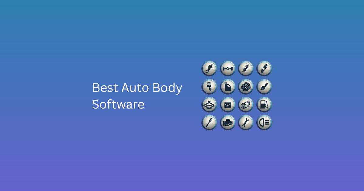 Best Auto Body Software