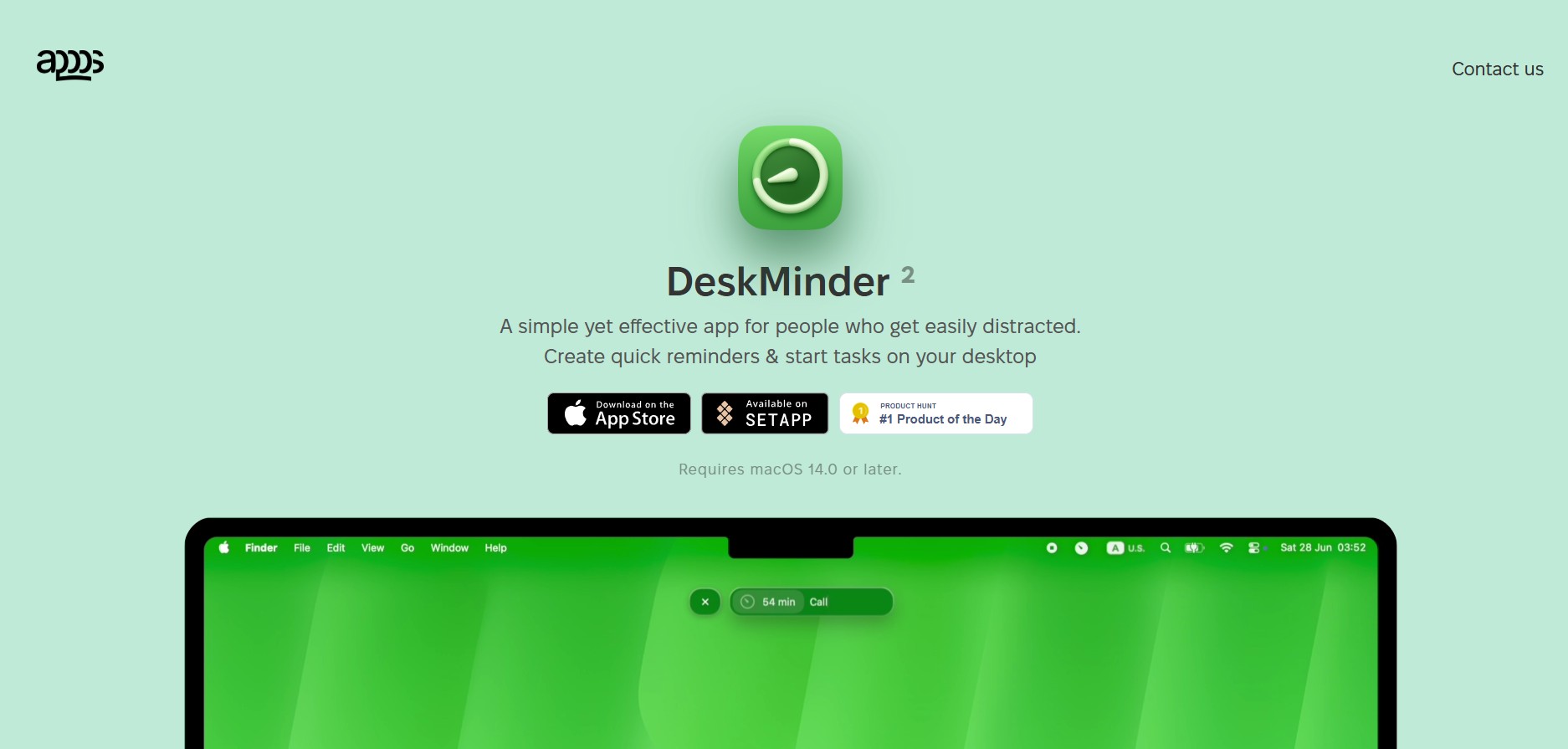 DeskMinder²