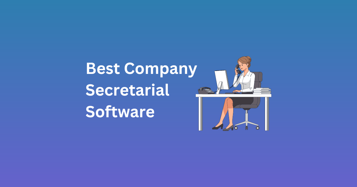 Best Company Secretarial Software