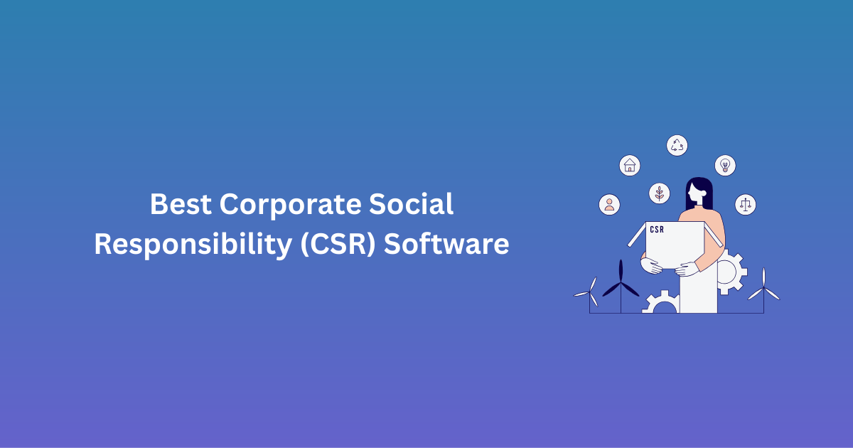 Best Corporate Social Responsibility (CSR) Software of 2026
